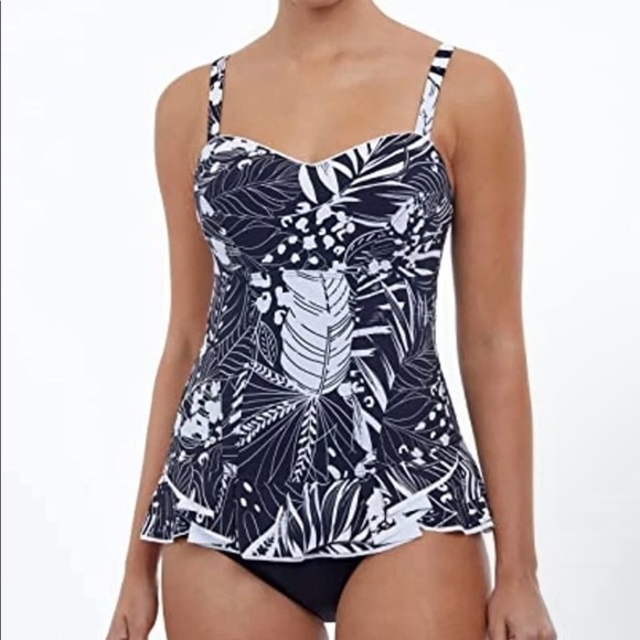Profile By Gottex Other - Profile by Gottex Womens Swimwear Underwire One-Piece Black Size 12D slimming